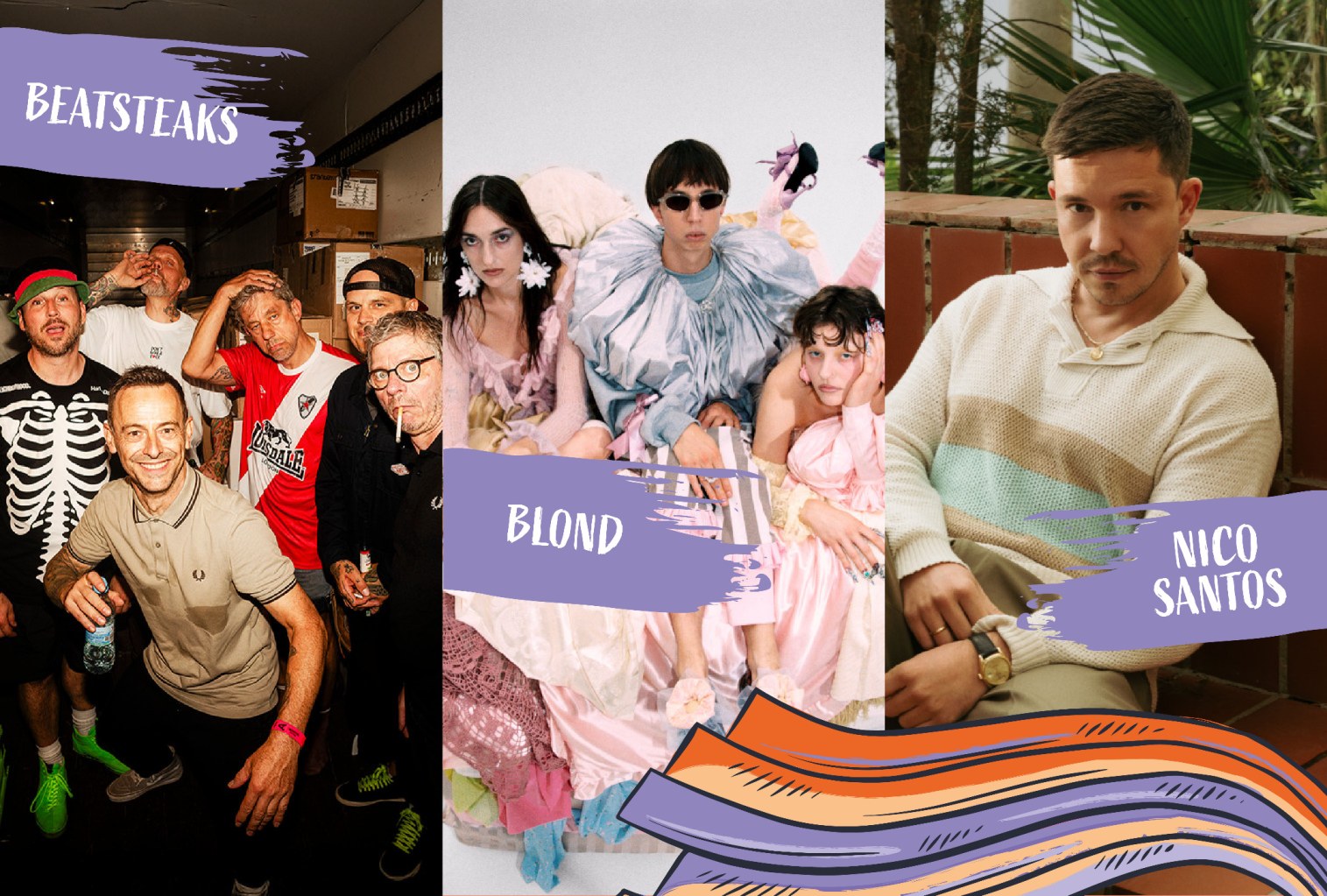 First Acts: Nico Santos, Beatsteaks und Blond kommen zu DAS FEST 2026 image