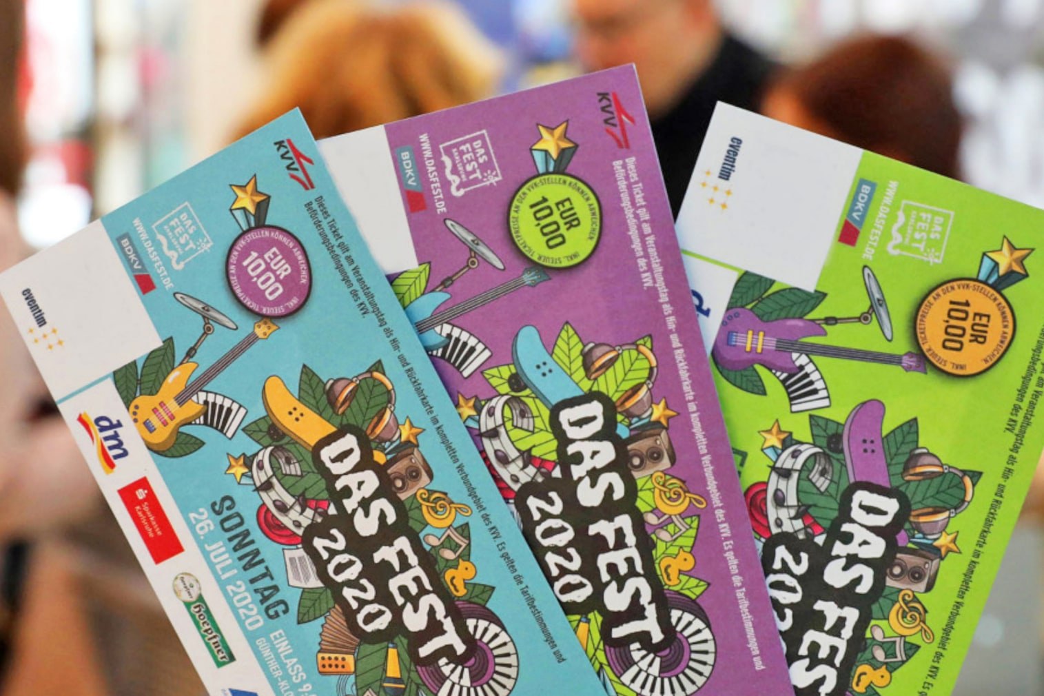 Noch Tickets von DAS FEST 2020 zuhause? Jetzt zurückgeben! image