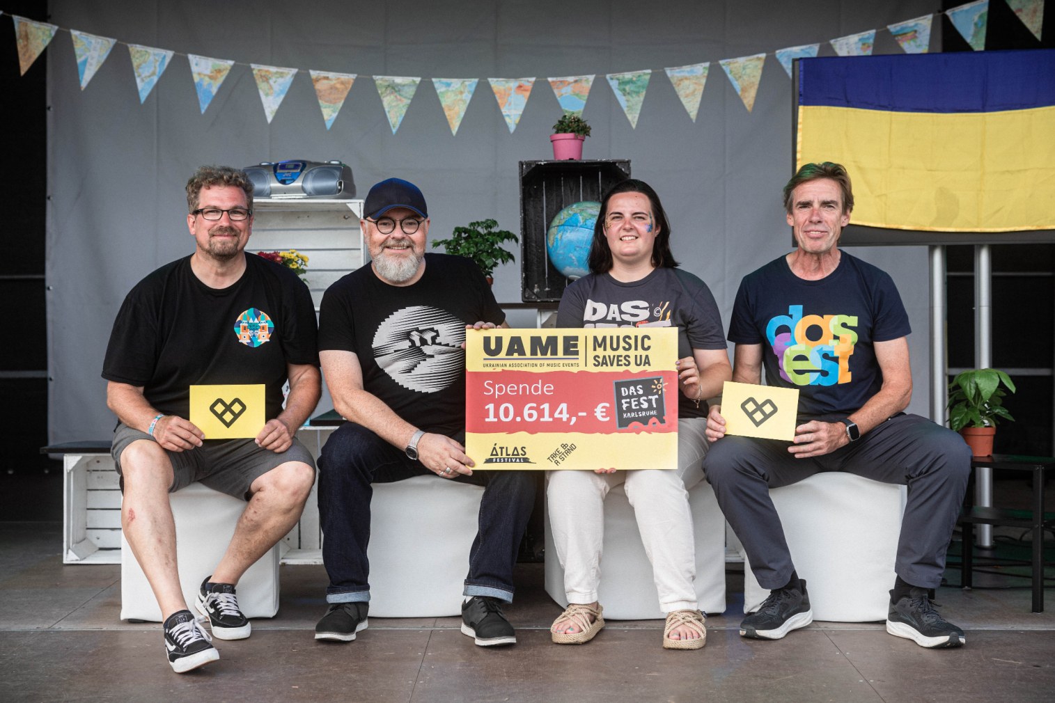 DAS FEST family donates 10,614 euros to Music Saves UA image