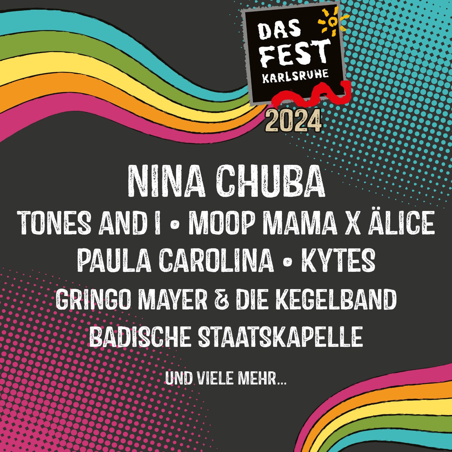 Erste Acts für DAS FEST 2024 stehen fest / Ticketvorverkauf ab 6